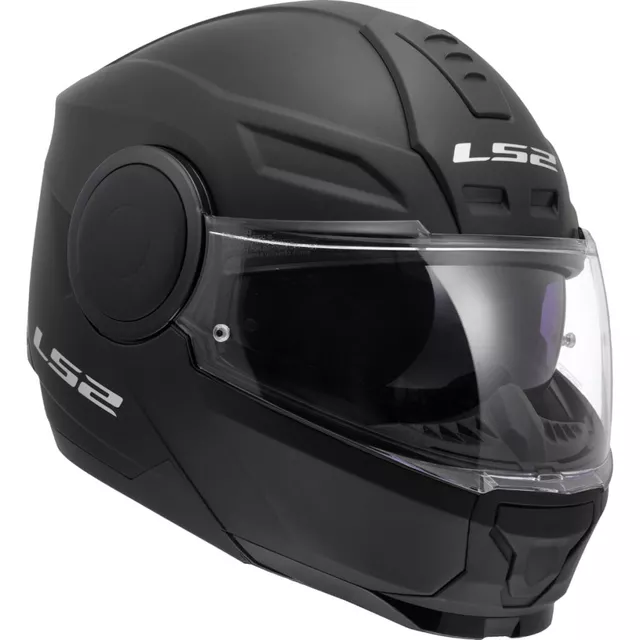 Výklopná moto přilba LS2 FF902 Scope II Solid Matt Black