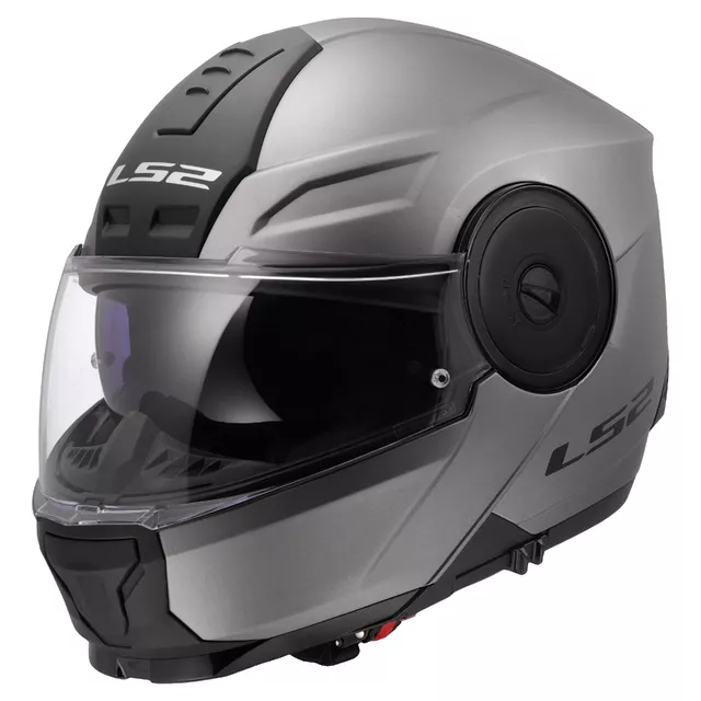 Výklopná moto přilba LS2 FF902 Scope II Solid Matt Titanium