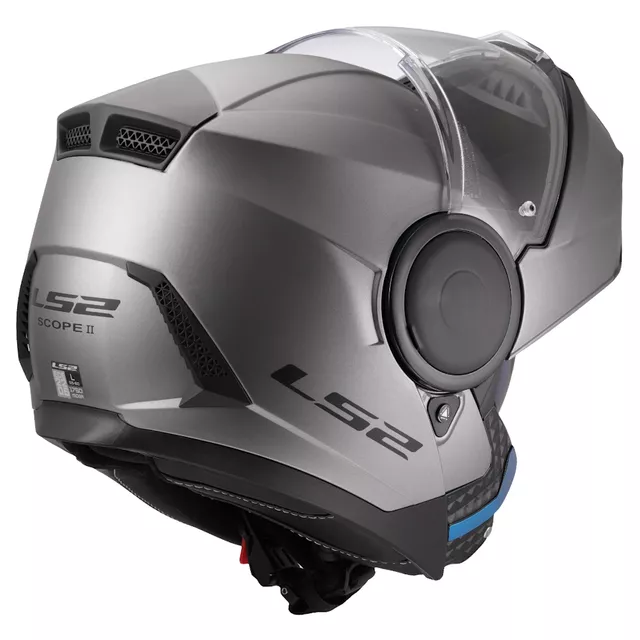 Výklopná moto přilba LS2 FF902 Scope II Solid Matt Titanium