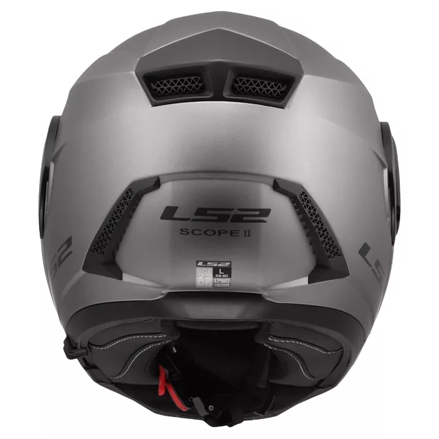Výklopná moto přilba LS2 FF902 Scope II Solid Matt Titanium