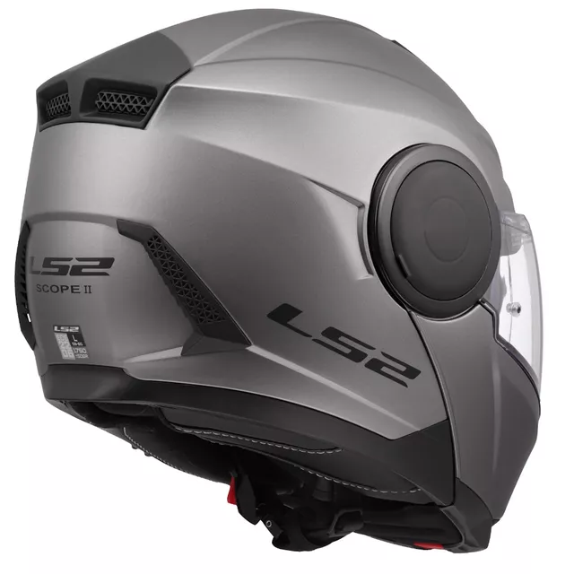 Výklopná moto přilba LS2 FF902 Scope II Solid Matt Titanium
