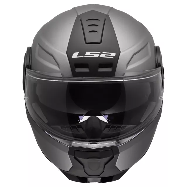 Výklopná moto přilba LS2 FF902 Scope II Solid Matt Titanium