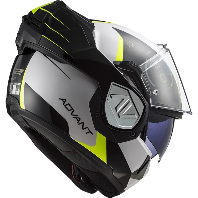 Překlopná moto přilba LS2 FF906 Advant Codex White Black P/J