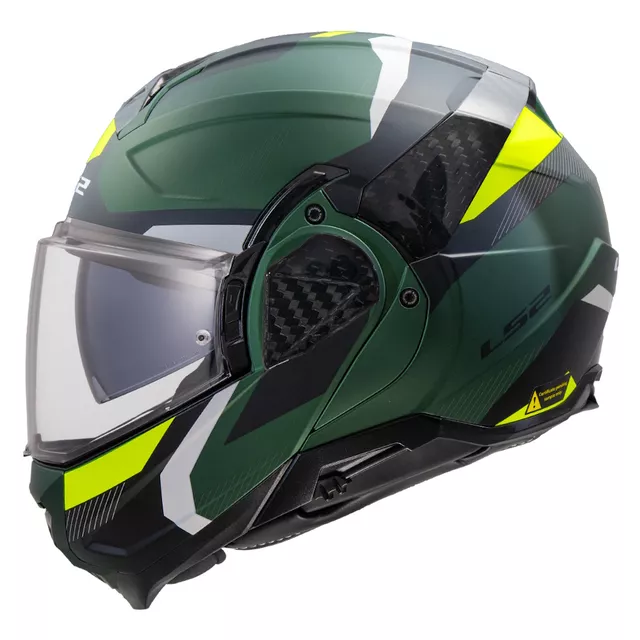 Překlopná přilba LS2 FF910 Advant II Triple Olive P/J