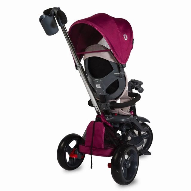 Three-Wheel Stroller w/ Tow Bar Coccolle Velo - Beige