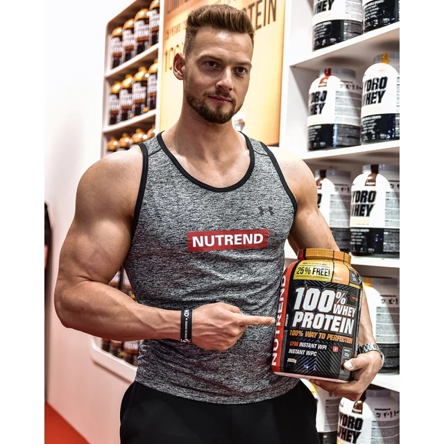 Práškový koncentrát Nutrend 100% WHEY Protein 1000g