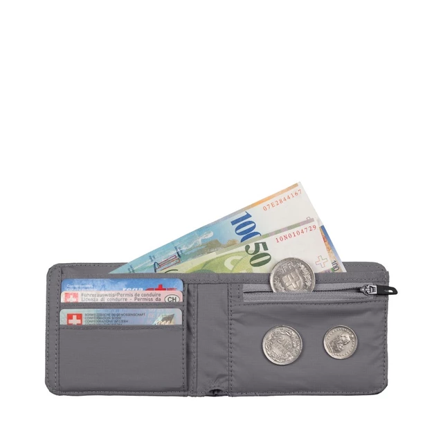 Sportovní peněženka MAMMUT Flap Wallet Mélange - Black