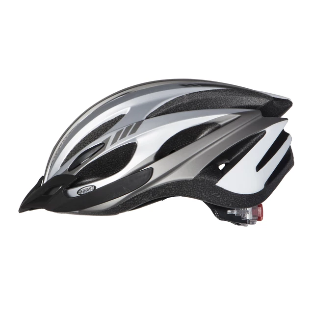 Cyklo přilba Ozone MB-02 - silver-black matt