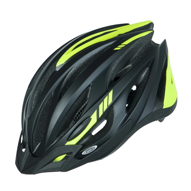 Cyklo prilba Ozone MB-02 - black-fluo yellow matt