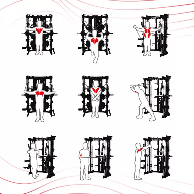 Posilovací stojan inSPORTline Cable Column CC600