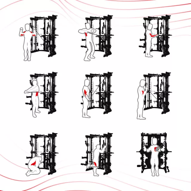 Posilovací stojan inSPORTline Cable Column CC600