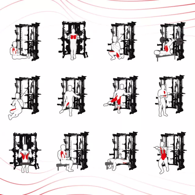 Posilovací stojan inSPORTline Cable Column CC600