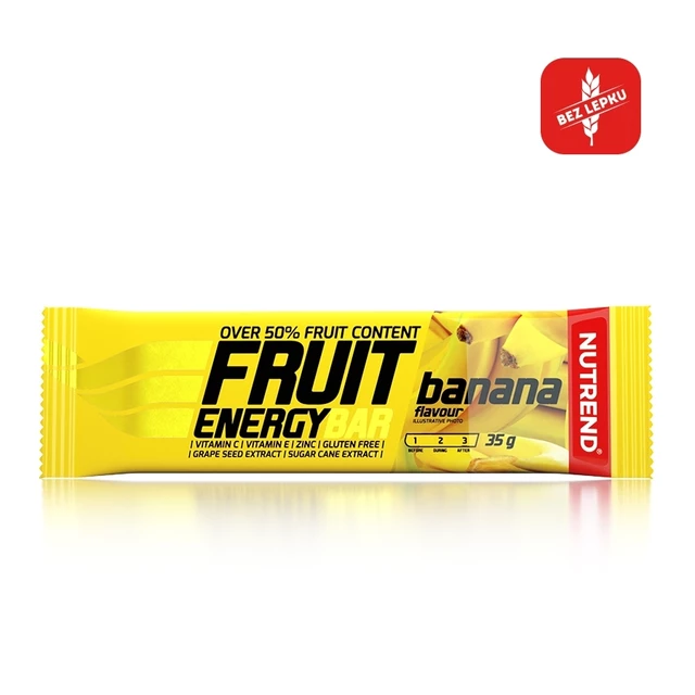 Tyčinka Nutrend Fruit Energy Bar 35g - malina