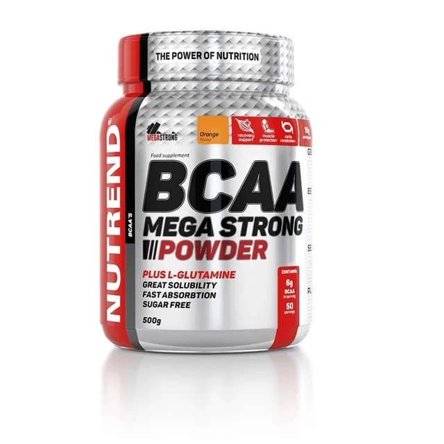 Práškový koncentrát Nutrend BCAA Mega Strong Powder 500 g - meloun