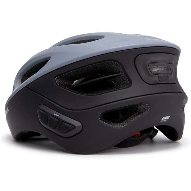 Cycling Helmet SENA R1 with Integrated Headset - Matte White