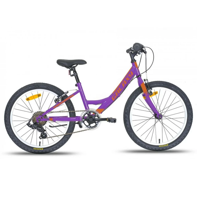 Children’s Girls’ Bike Galaxy Ida 20” – 2018 - Yellow - Violet-Orange