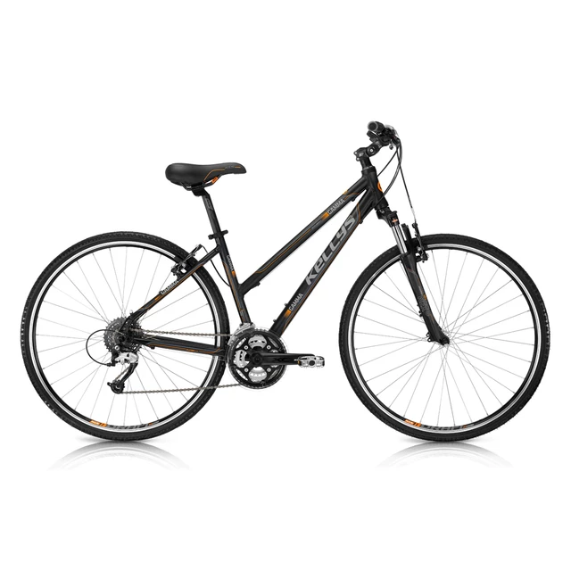 Dámsky crossový bicykel KELLYS GAMMA 2013 - čierno-oranžová