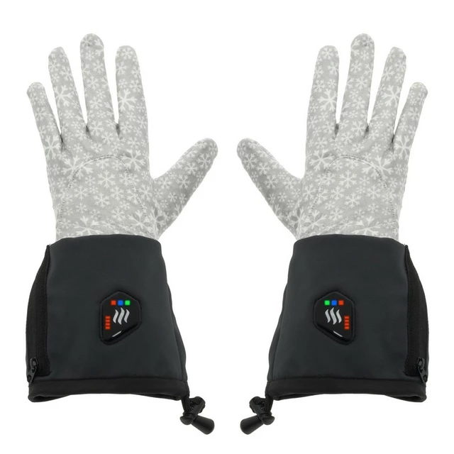 Glovii GEG Universale beheizbare Handschuhe - L-XL - schwarz-grau