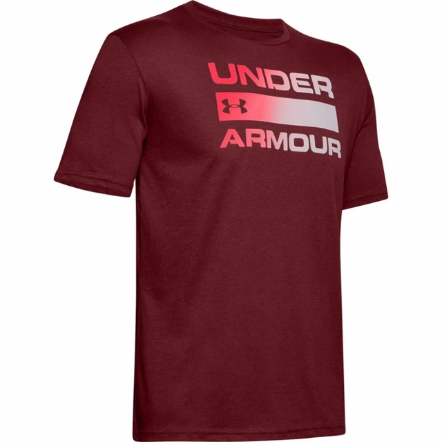 Pánské triko Under Armour Team Issue Wordmark SS - Cordova, L - Cordova