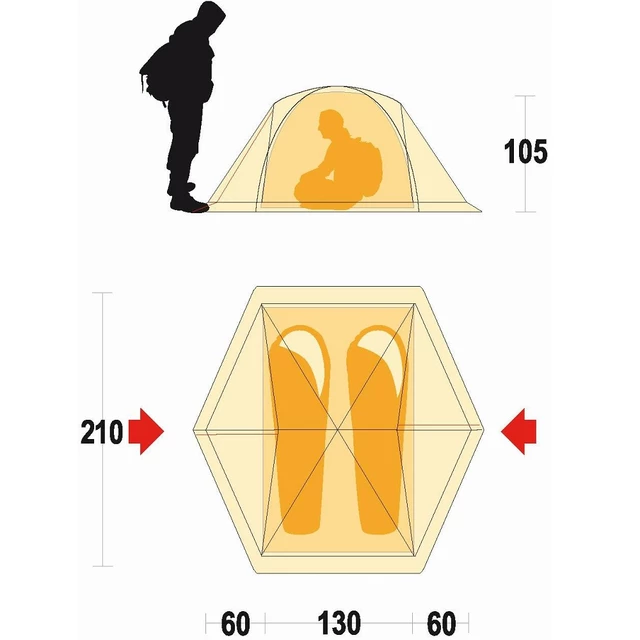 Tent FERRINO Gobi 2