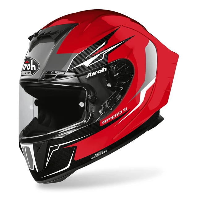 Moto přilba Airoh GP 550S Venom červená/šedá 2021
