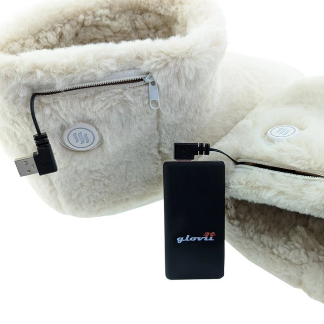 Heated Slippers Glovii GQ7 - Beige