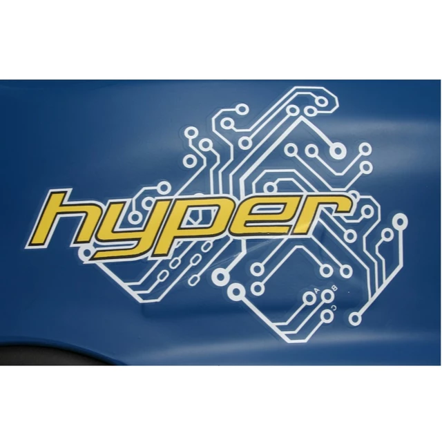 Каска WORKER Hyper - син