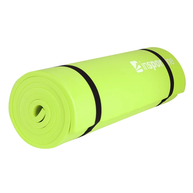 Podloga za aerobiko Gym Mat inSPORTline 180 x 50 x 1 cm - zelena