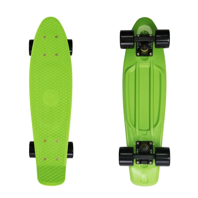 Penny board Fish Classic 22" - 2.jakost - Red-Red-Transparent Green