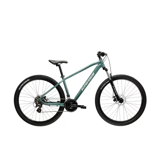 Horské kolo Kross Hexagon 2.0 29" Gen 008 - zelená / stříbrná / lesk