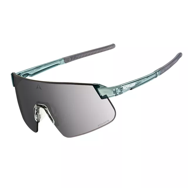 Sports Sunglasses Altalist Hayate R2 - šedá s tmavě červenými skly - šedá se stříbrnými skly