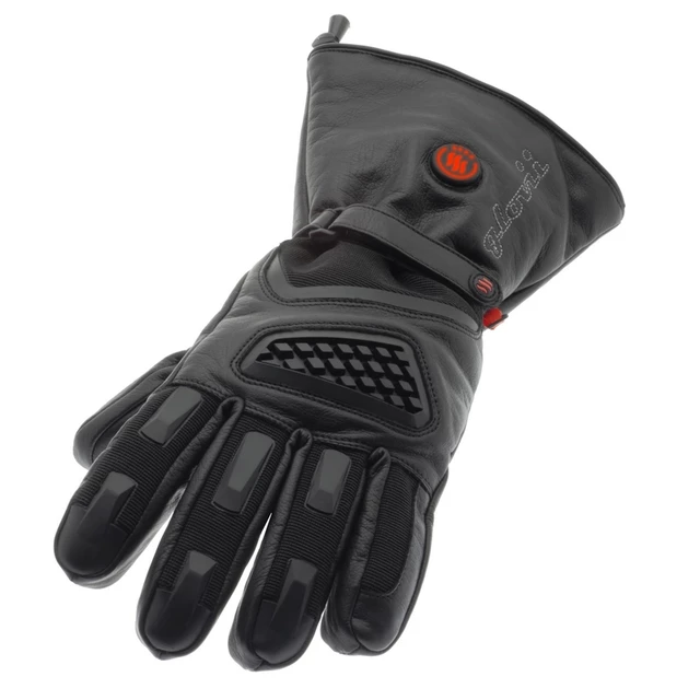 Heated Ski/Motorcycle Gloves Glovii GS1 - Black, L - Black