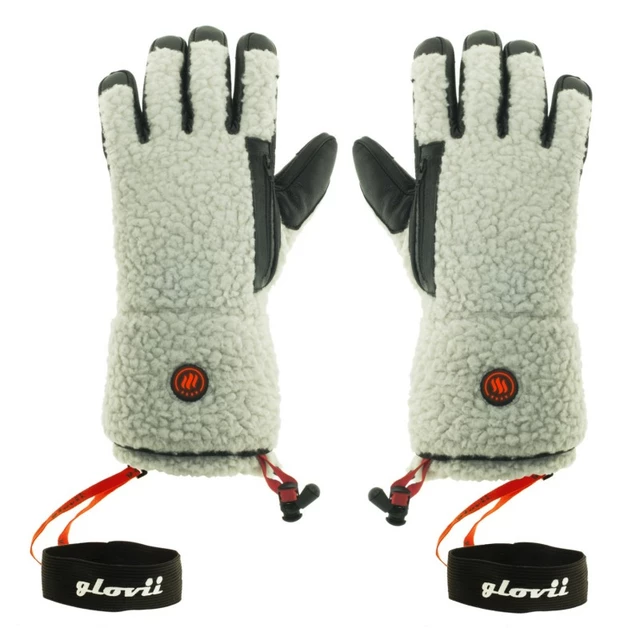 Heated Faux Shearling Gloves Glovii GS3