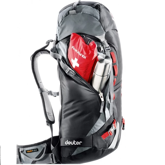 Horolezecký batoh DEUTER Guide 35+ 2016 - modro-červená