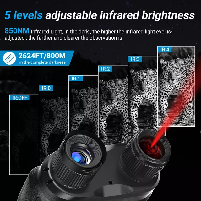 Dalekohled s nočním viděním Apexel NV008