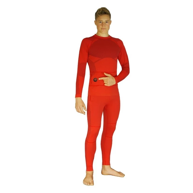 Thermal Unisex Underwear Set Glovii GX - Black - Red