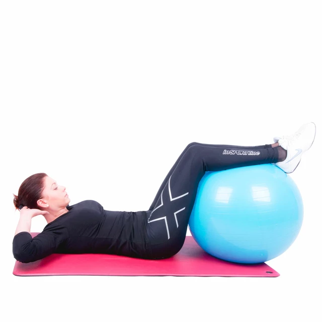 Gymnastická lopta inSPORTline Comfort Ball 75 cm - fialová