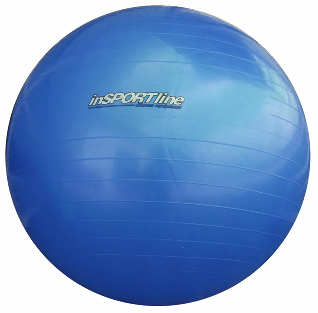 Gimnastična žoga Super ball 85 cm - srebrna - modra