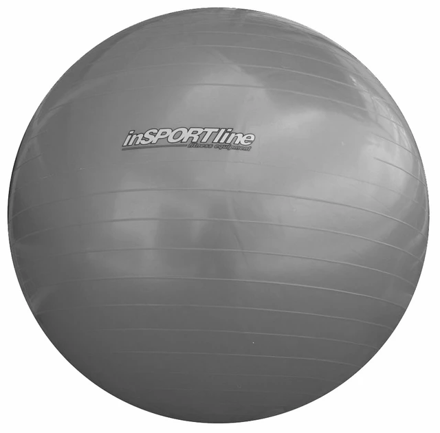 Gimnasztikai labda inSPORTline Super Ball 85 cm - piros - ezüst