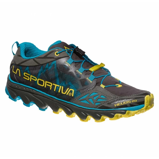 Men's Running Shoes La Sportiva Helios 2.0 - Black/Butter, 44,5 - Carbon/Tropic Blue