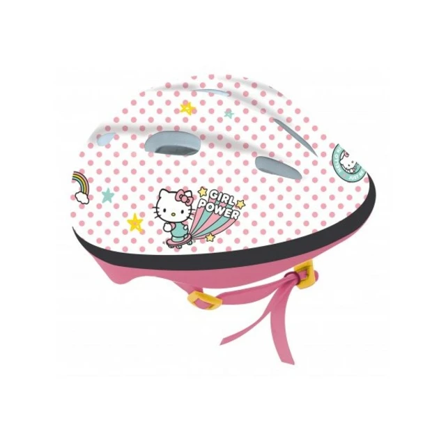 Zestaw ochraniacze, kask, torba Hello Kitty