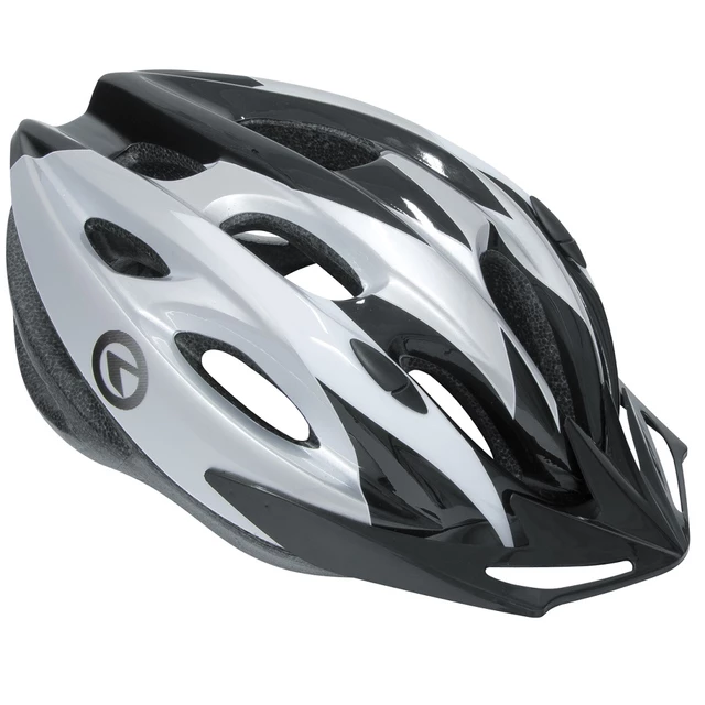 Bicycle Helmet Kellys Blaze - White-Purple - Black-Grey
