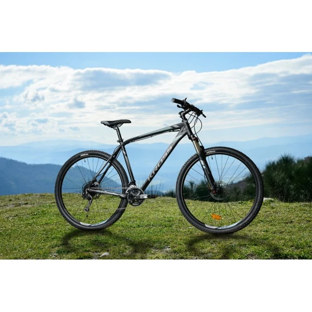 Horský bicykel Kross Hexagon 8.0 27,5" - model 2020 - čierna/grafitová/kovová