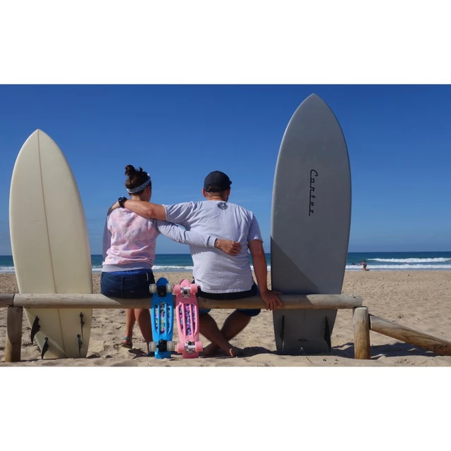 Penny Board Fish Classic 22” - Orange/White/Blue