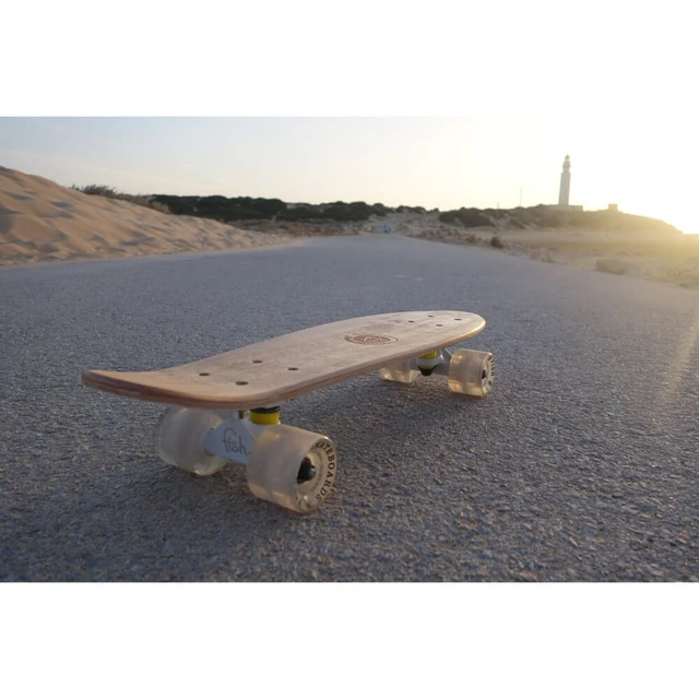 Penny Board Fish Classic Wood - Blue Fox