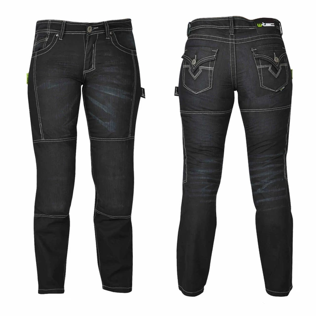 Dámské jeansy na motorku W-TEC Theo - 2.jakost - 22/3XL