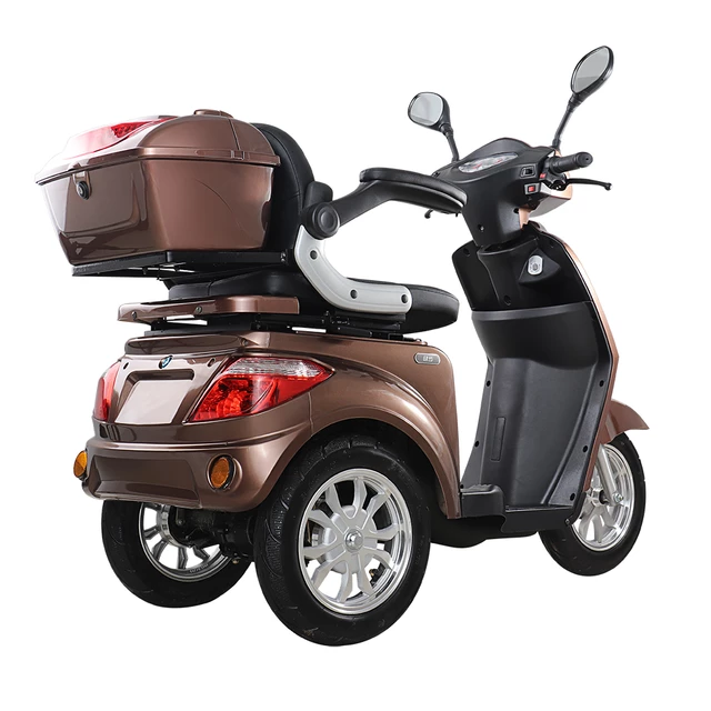 Three-Wheel Electric Scooter inSPORTline Zorica - Brown - Brown