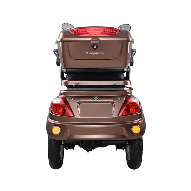 Three-Wheel Electric Scooter inSPORTline Zorica - Brown