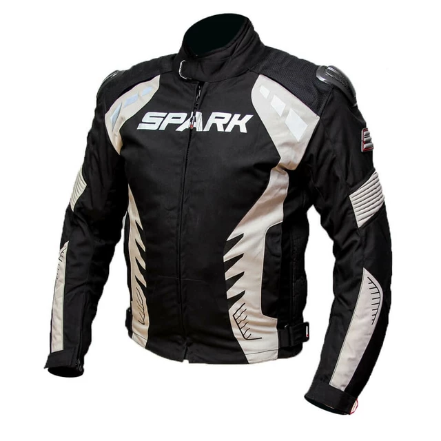 Spark Hornet Herren Textil-Motorradjacke - schwarz