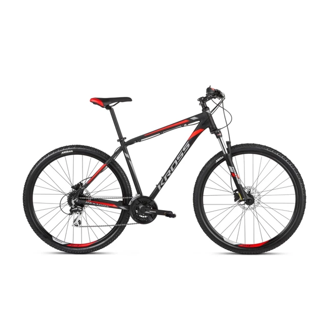 Horský bicykel Kross Hexagon 6.0 29" - model 2021 - čierna/grafitová/červená